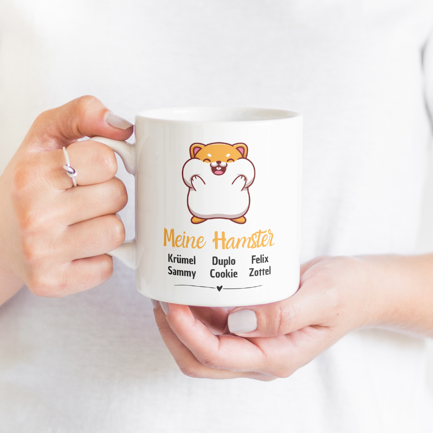 Meine Hamster - Individuelle Tasse