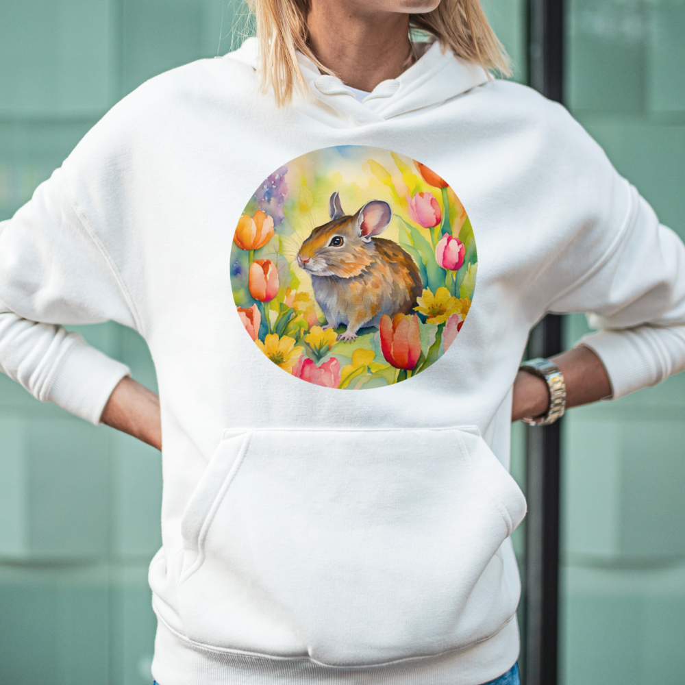Frühlingskollektion Degu Hoodie floral