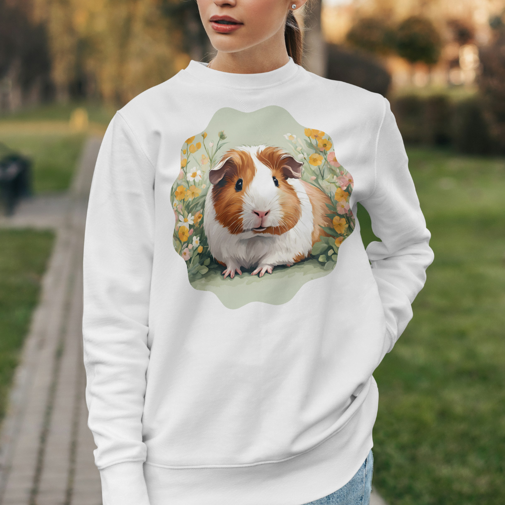 Frühlingskollektion Meerschweinchen Sweatshirt