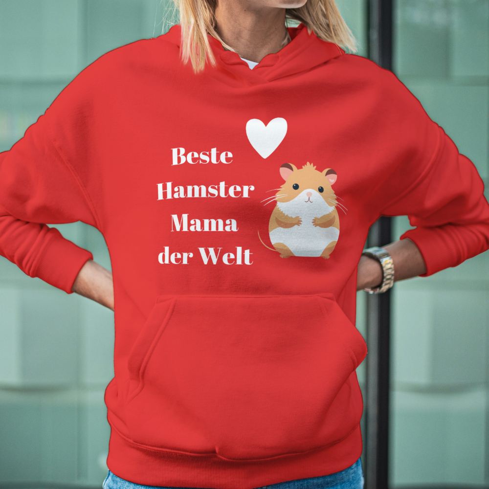 Hoodie Beste Hamster Mama der Welt