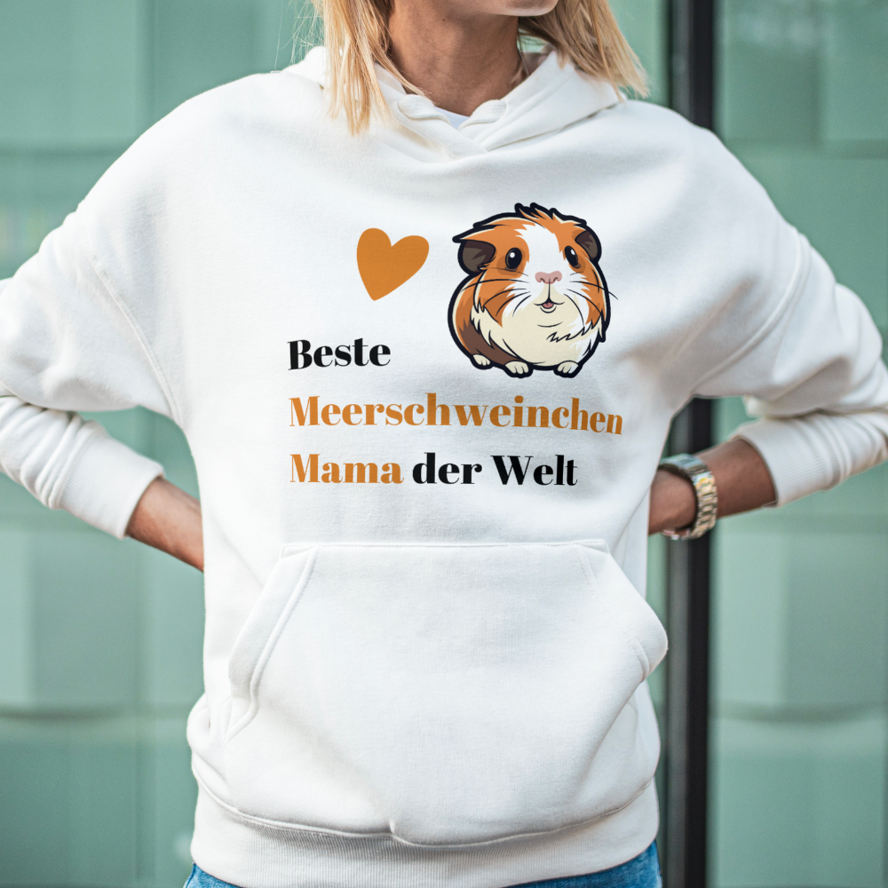 Hoodie Beste Meerschweinchen Mama der Welt