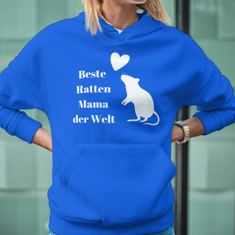 Hoodie Beste Ratten Mama der Welt