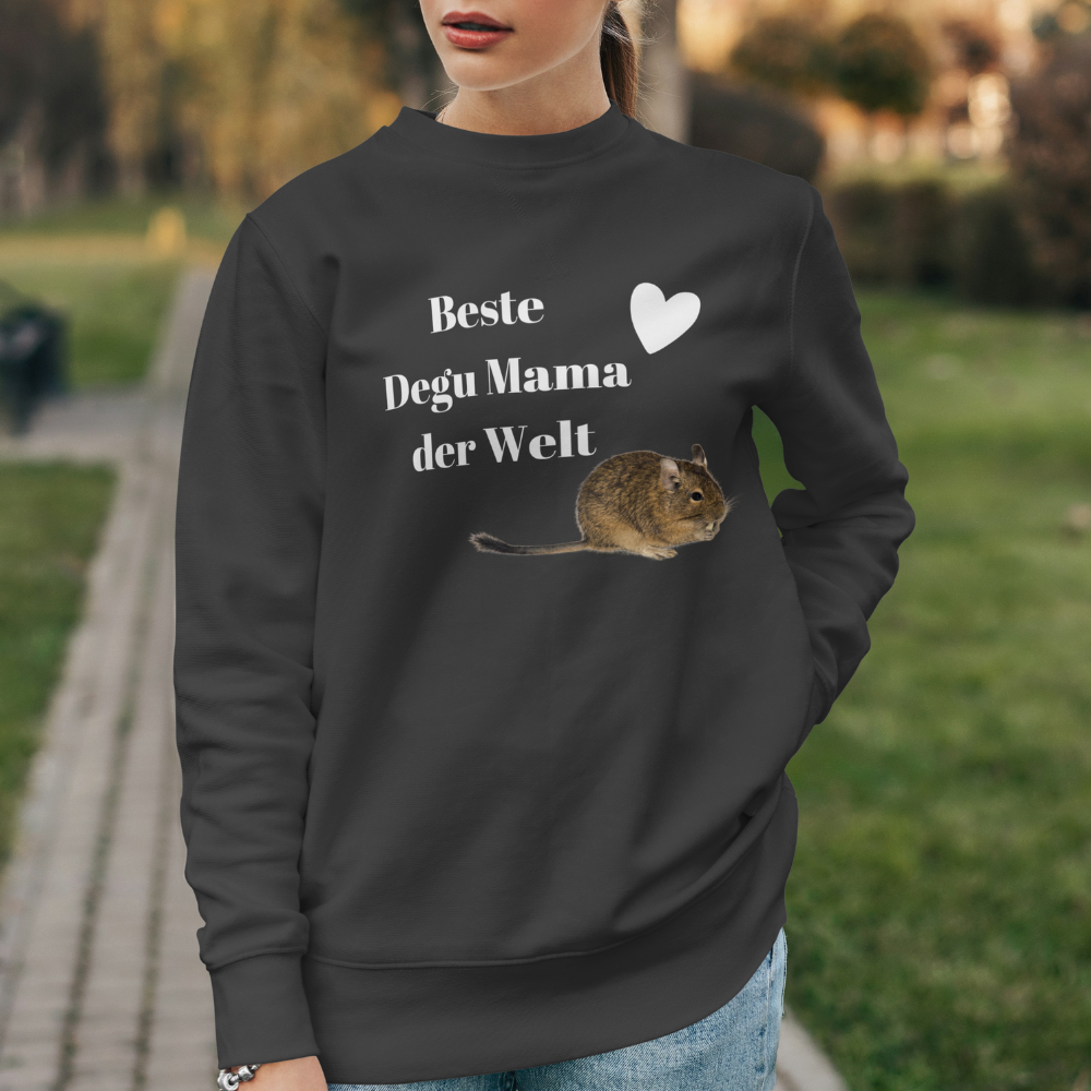 Sweatshirt Beste Degu Mama der Welt