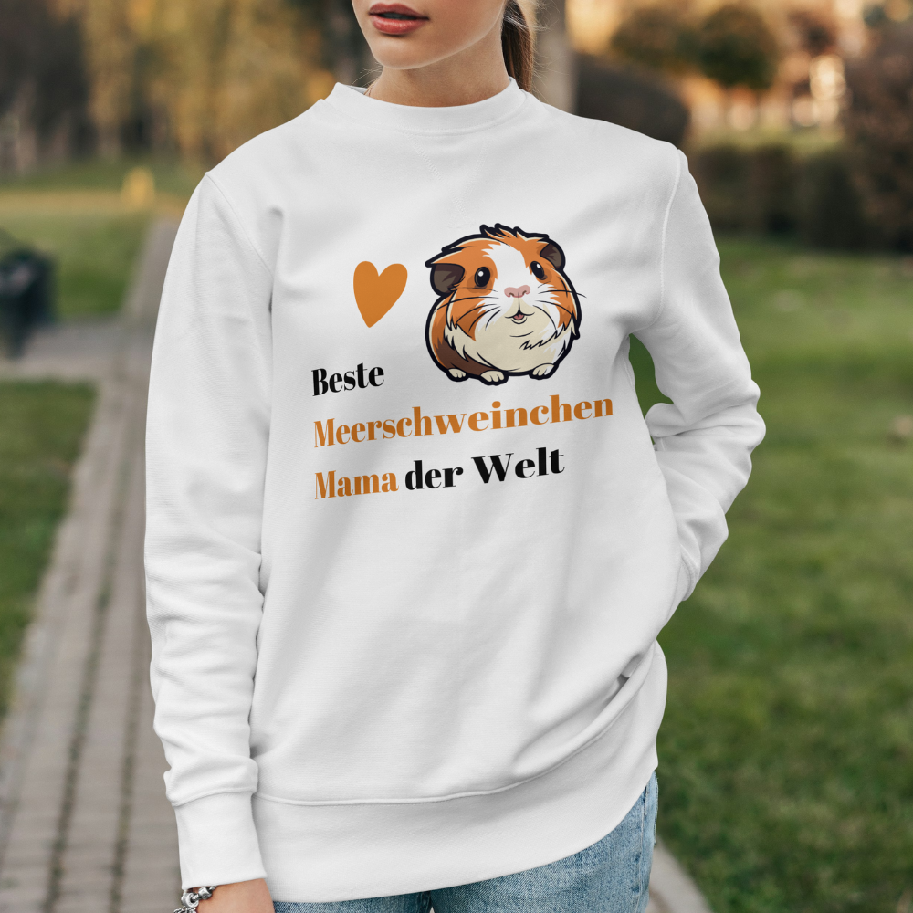 Sweatshirt Beste Meerschweinchen Mama der Welt