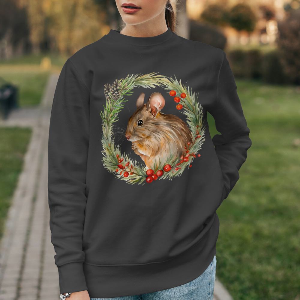 Sweatshirt Degu Winterkranz