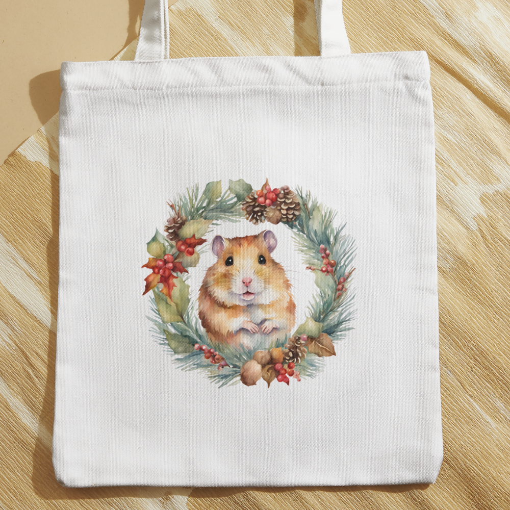 Tasche Hamster Winterkranz