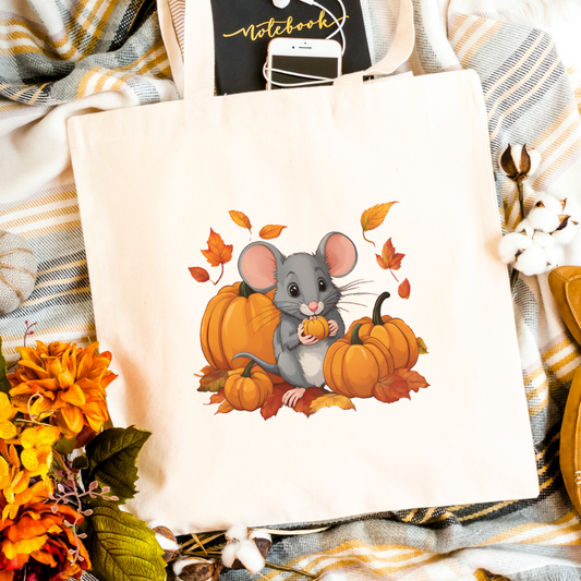 Maus-Tasche Herbst Edition in weiß oder natur