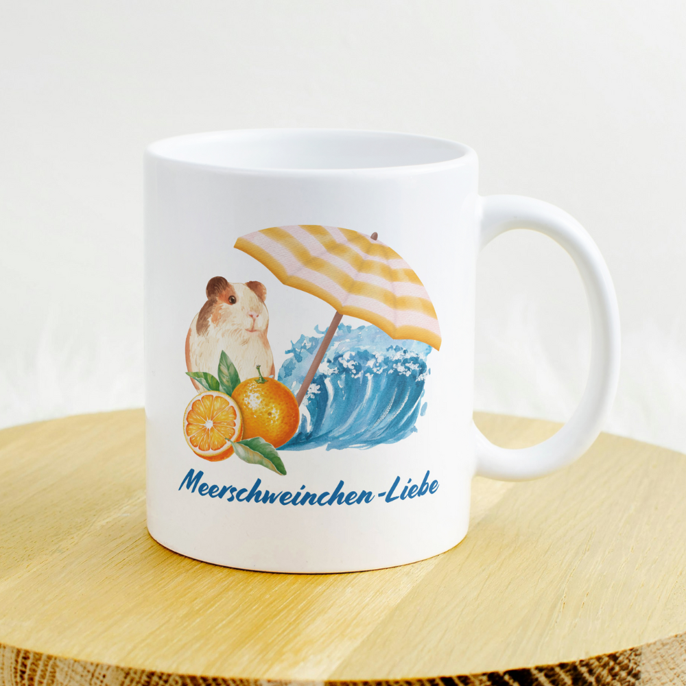 Tasse Meerschweinchen Liebe Sommer Edition