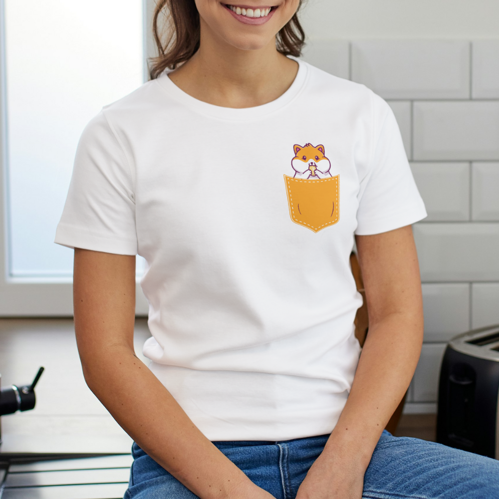 Hamster in der Tasche - T-Shirt