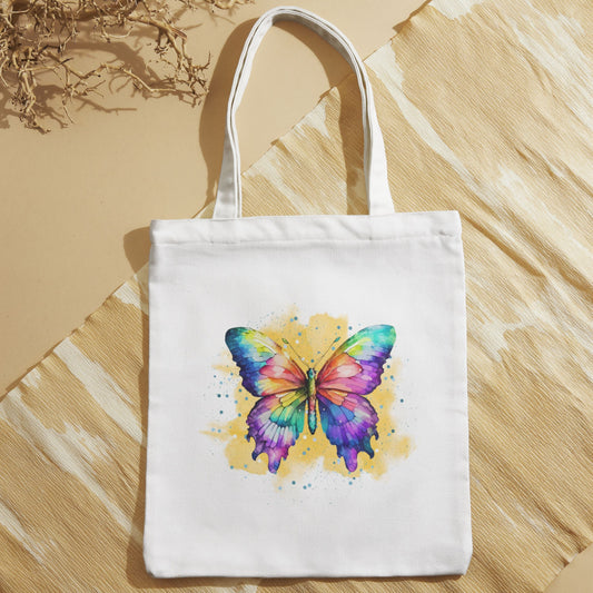 baumwolltasche-bunter-schmetterling