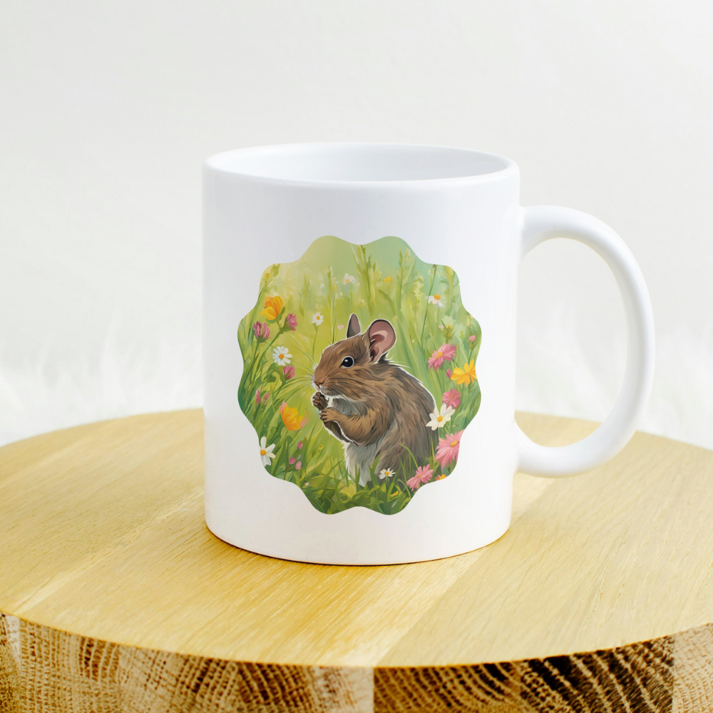 Frühlingskollektion Degu Tasse Blumenwiese