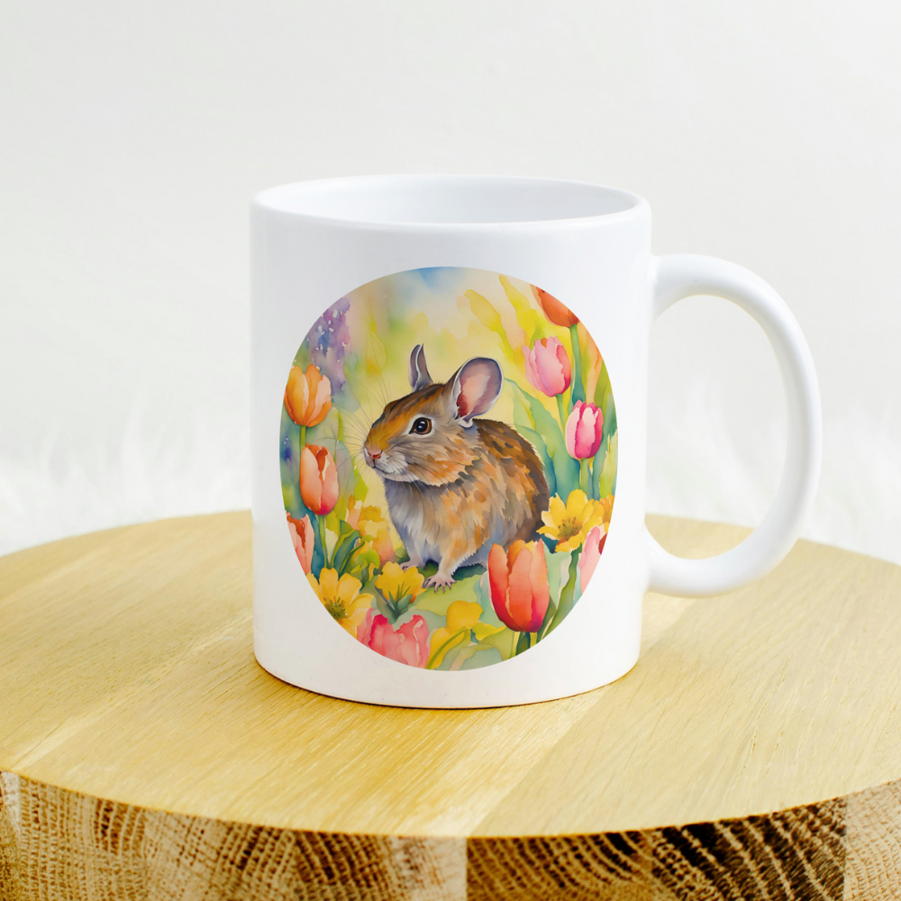 Frühlingskollektion Degu Tasse floral