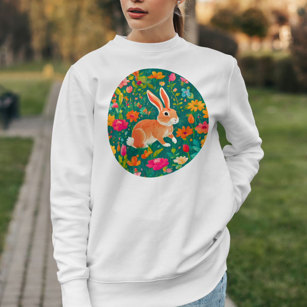 Frühlingskollektion Kaninchen Sweatshirt