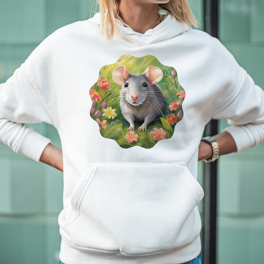 Frühlingskollektion Ratten Hoodie