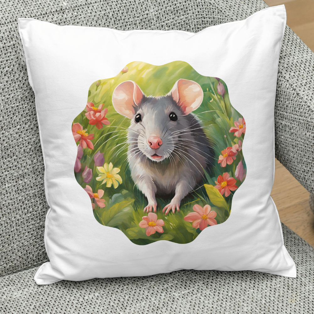 Frühlingskollektion Ratten Kissen