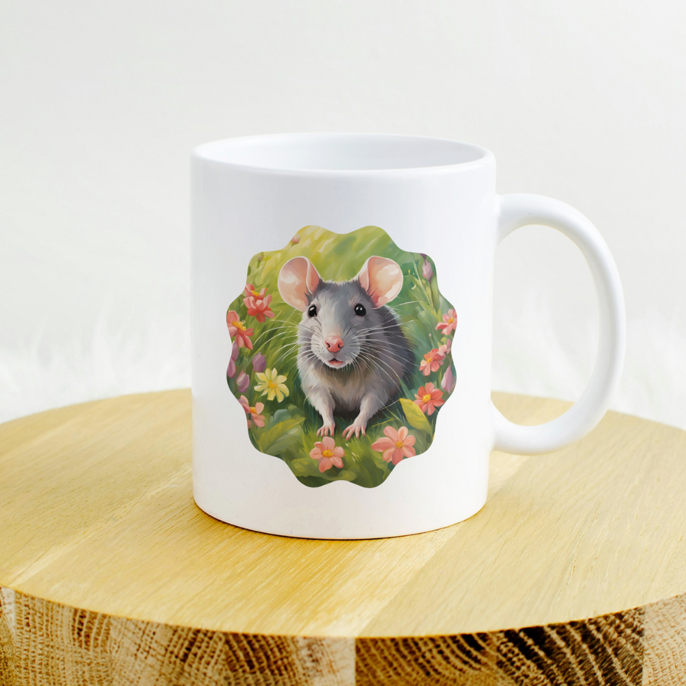 Frühlingskollektion Ratte Tasse