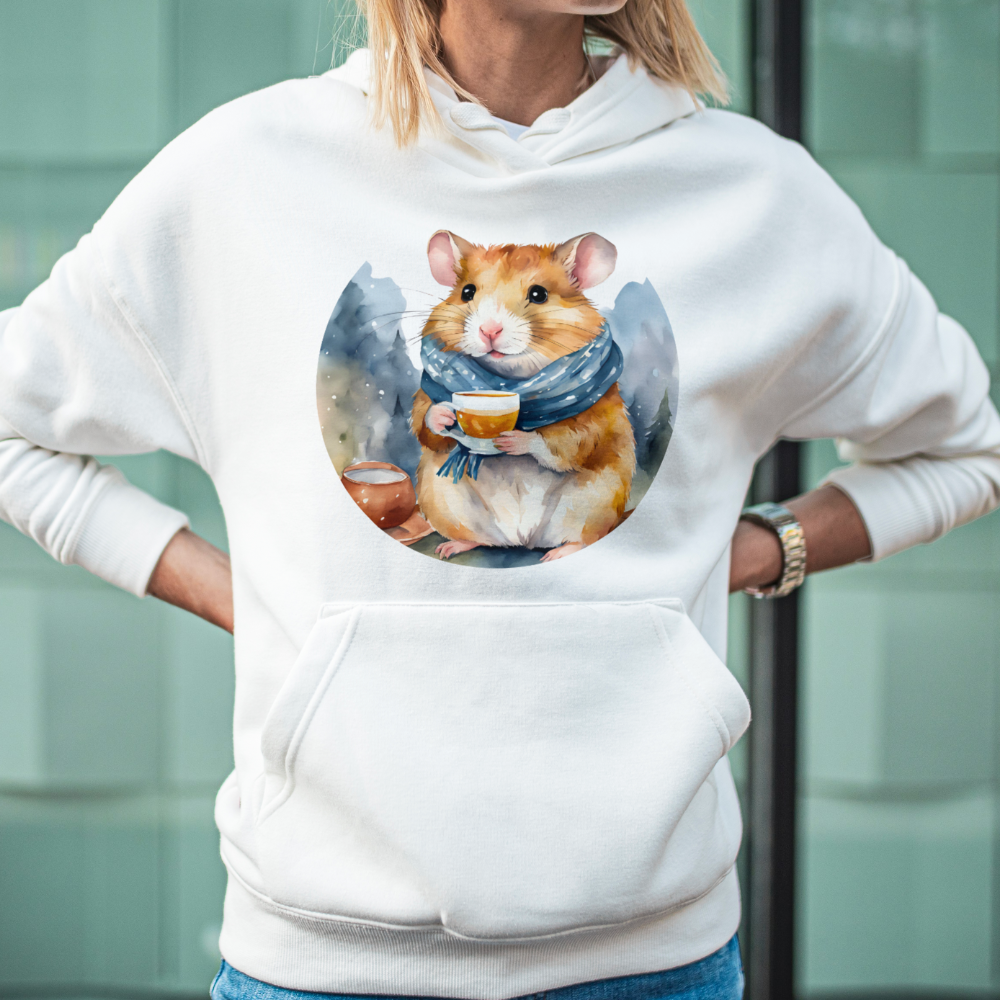 Hoodie Hamster Winter