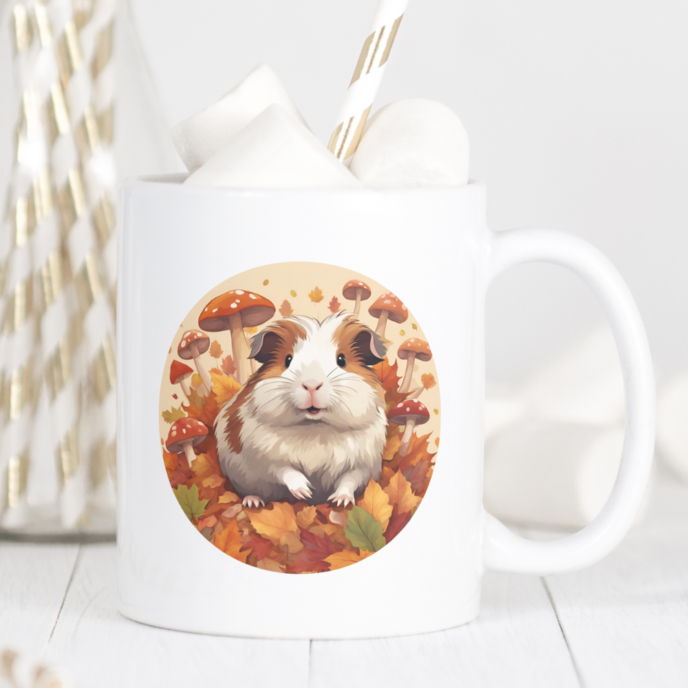 Meerschweinchen-Tasse Herbst Edition 1
