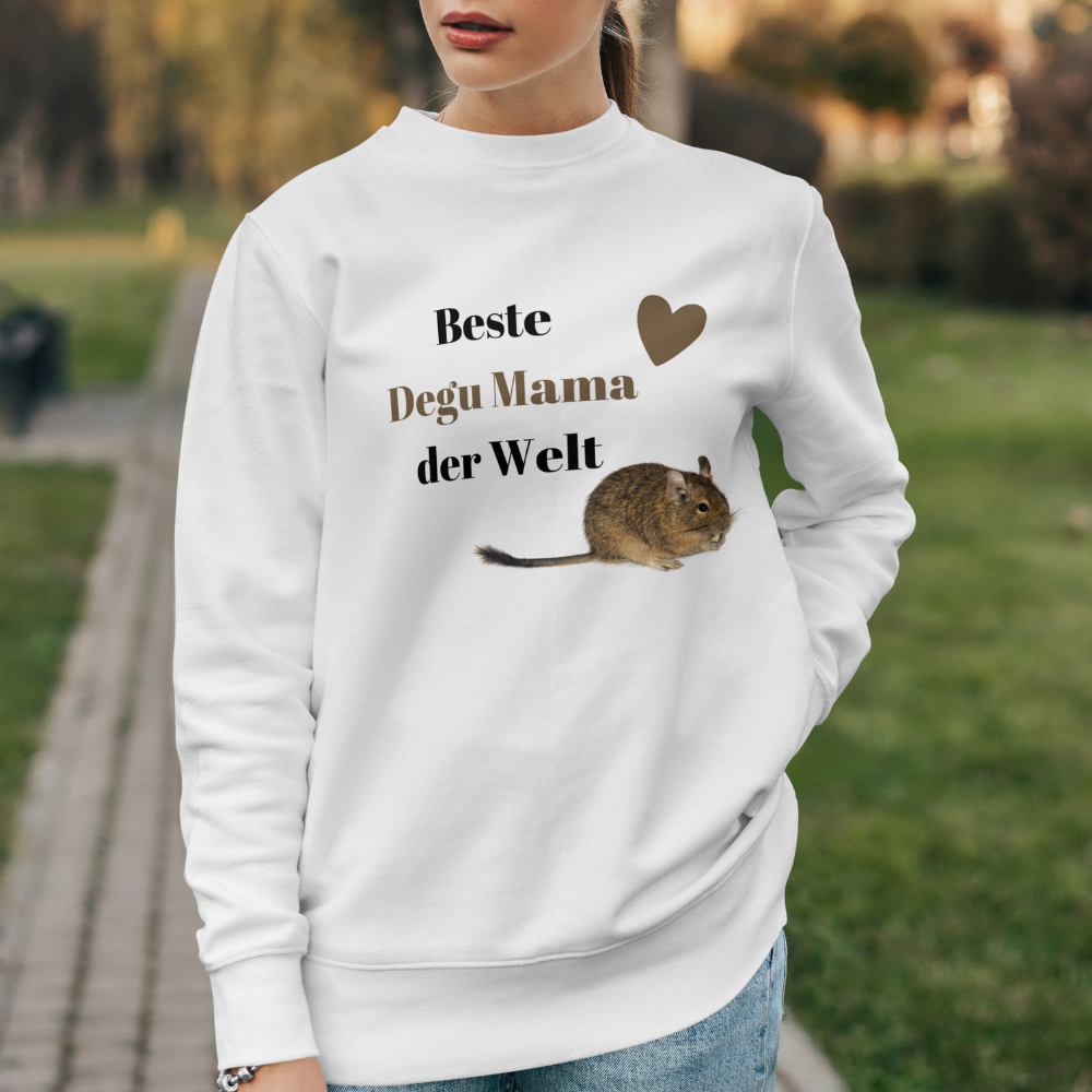 Sweatshirt Beste Degu Mama der Welt
