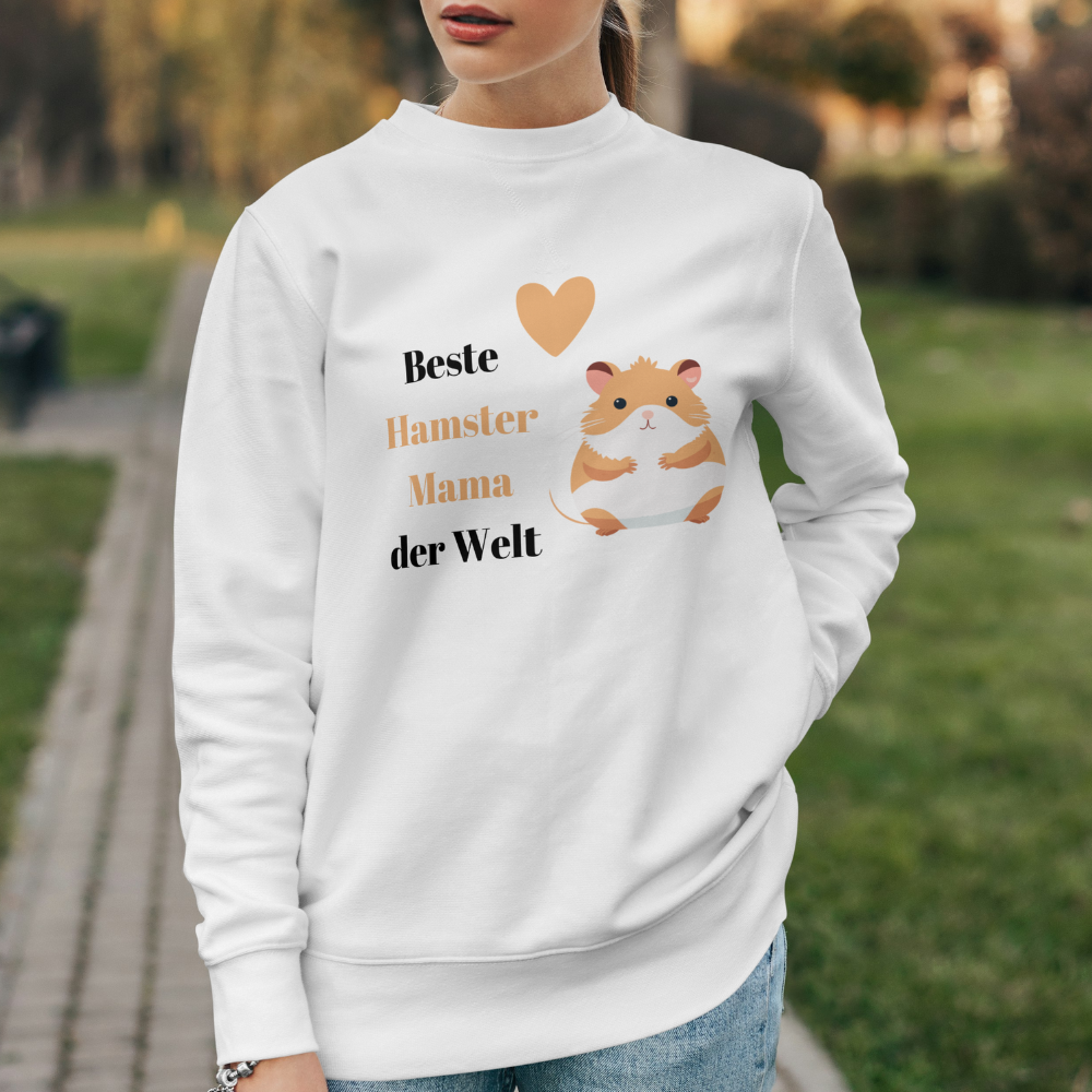 Sweatshirt Beste Hamster Mama der Welt
