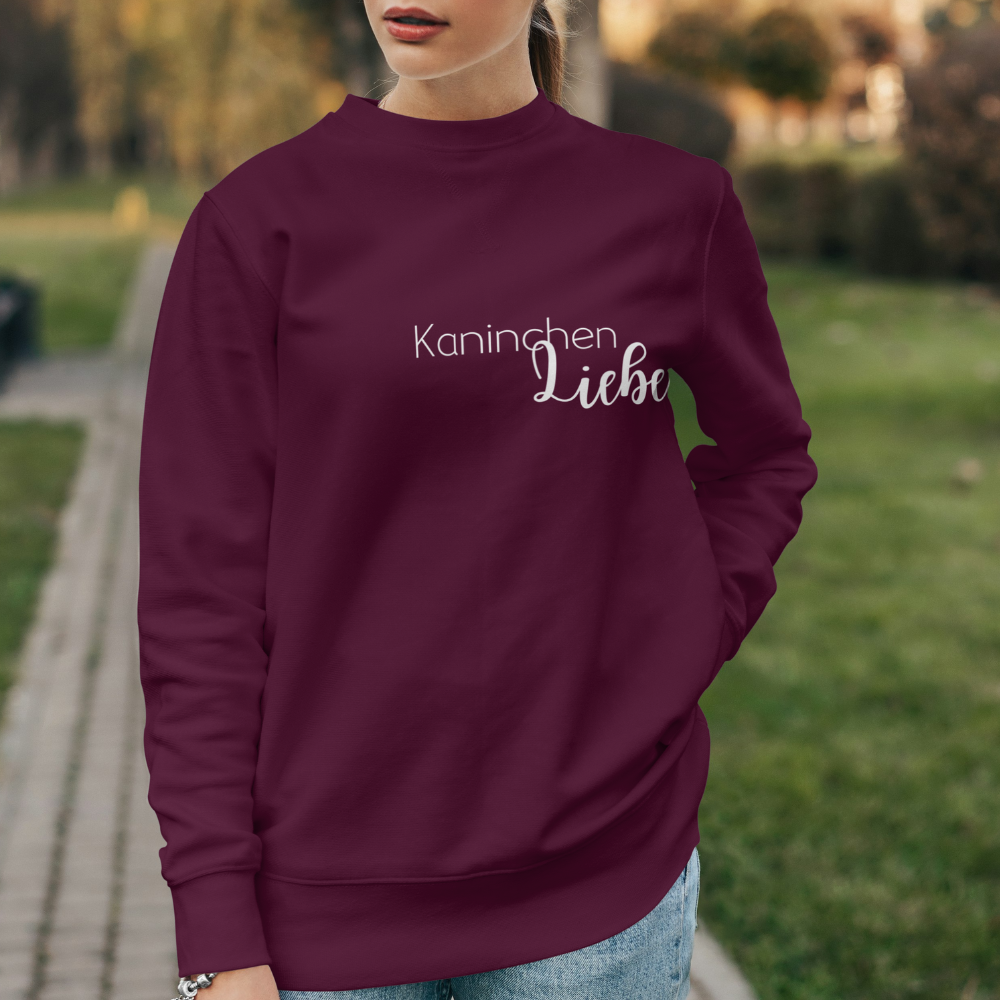 Sweatshirt Kaninchen-Liebe