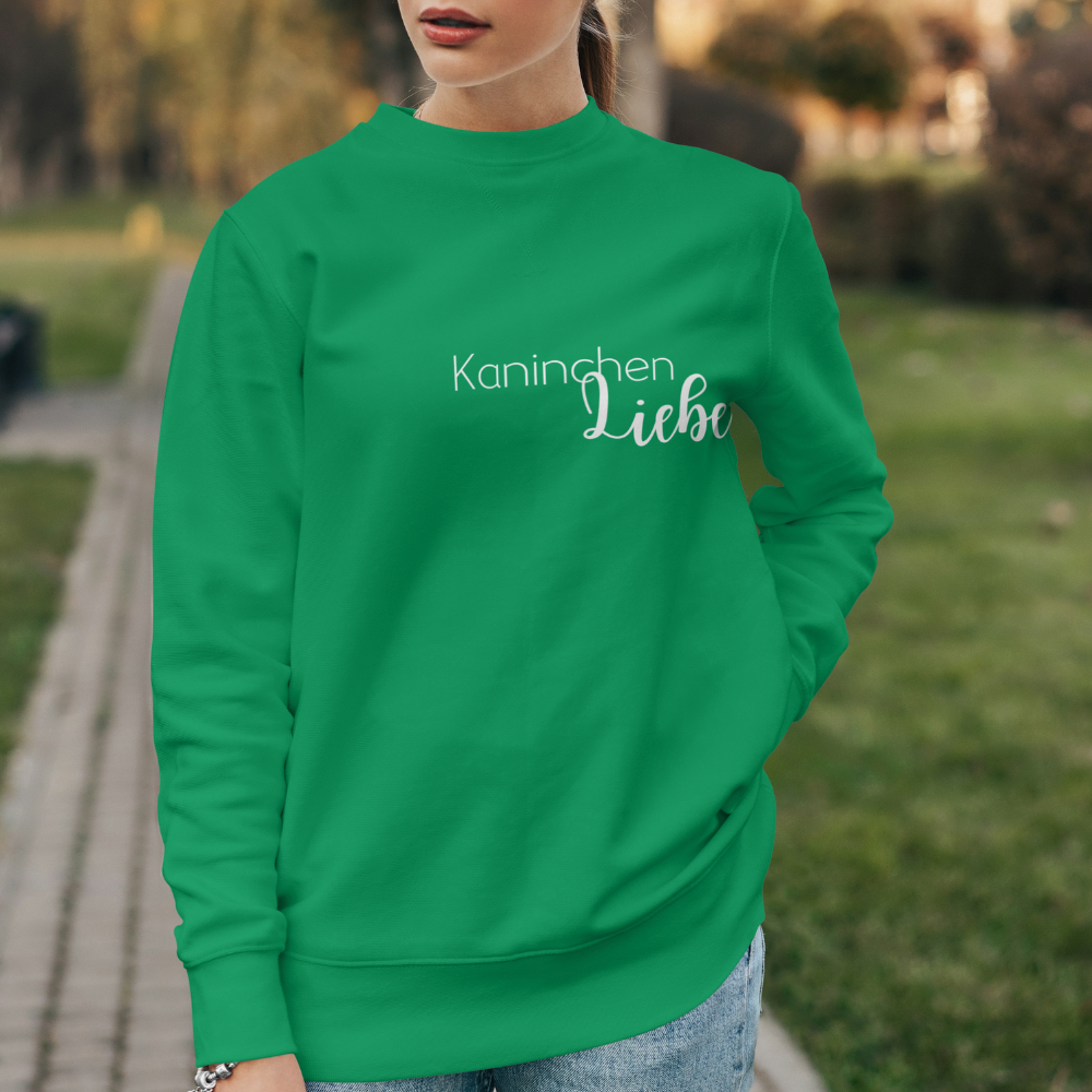 Sweatshirt Kaninchen-Liebe